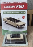 Legendy FSO Fiat 125p jamnik otwarty - nowy, gazetka. 1:43