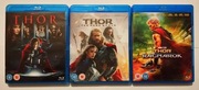 Thor, Dark World, Ragnarok kolekcja filmów Blu-ray ANG wyd. UK