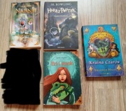 ZESTAW 4 KSIĄŻEK FANTASTY Harry Potter Opowieści z Narnii Ever After High. 