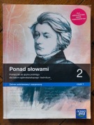 Język Polski. Ponad słowami 2 cz.1. Podręcznik. Nowa Era. 2020. Używany.