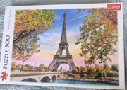 Puzzle 500 TREFL, Romantyczny Paryż, 48x34 cm, NOWE