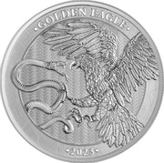 Malta Golden Eagle 1 uncja srebra 2023
