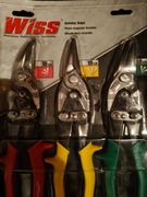 Nożyce do cięcia blachy WISS zestaw