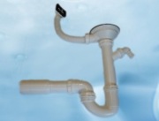 SYFON ZLEW POJEDYNCZY SITKO 3,5" ODPLYWOWO-PRZELEWOWY tel 535066601