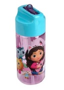 Koci Domek Gabi, butelka ze zintegrowaną słomką, 430 ml