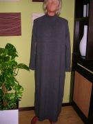 ZARA DZIANINOWA SUKIENKA MAXI ROZ.L OVERSIZE 