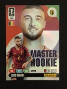 PANINI FIFA WORLD CUP 2026 ZENO DEBEST  nr.610 ( Belgia )  Master Rookie