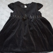 Sukienka welur H&M r. 86