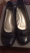 Lakierowane balerinki r. 39/40 plus gratis
