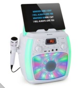 StarMaker Plus Karaoke System Bluetooth USB CD LED