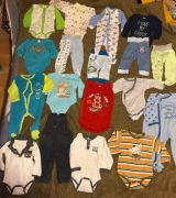 Pajacyki Body półspiochy roz 68 74 80 zestaw 32szt