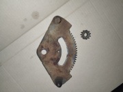 Układ kierowniczy kosiarka traktorek yardmann MTD gutbrod zębatki