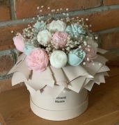 Flowerbox - świece sojowe- średnica 15 cm