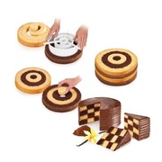 Foremka do kolorowych korpusów tortów, TESCOMA, pomysł na prezent