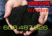 Ziemia ogrodowa humus czarnoziem Wrocław z dostawą