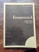 J. Krokos, Fenomenologia E. Husserla, A. Pfändera, M. Schellera
