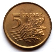 5  groszy  1990  III RP