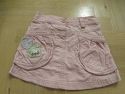 NEXT spódnica pudrowy róż 98 92 gumka