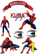 Pan Opłatek na tort - SPIDERMAN A4