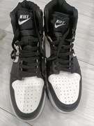 Buty chłopięce biało czarne 