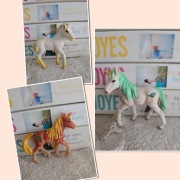 Zestaw 3 jednorożców /koników bayala schleich