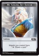 Mtg top Emblem Mu Yanling, Sky Dancer