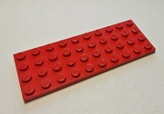Lego 3030 płytka 4x10 czerwony - 1 sztuka !