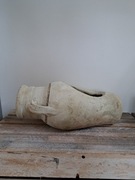 Donica gliniana amfora leżąca terakota włoski ogród 40cmx20cm