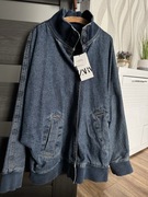 Bomberka jeansowa [denim] oversize - NOWA