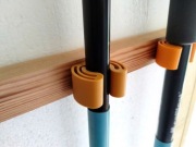 Uchwyt ścienny na narzędzie ogrodnicze zestaw 3szt.