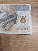 Banknot kolekcjonerski A000