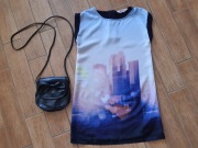 24. Świetna sukieneczka/tunika H&M r.146 + torebka