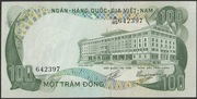 Wietnam 100 dong 1972 - AL - stan bankowy UNC