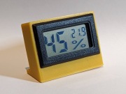 Uchwyt Stojak na Miernik Temperatury Wilgotności Prezent Druk 3D