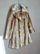 Futrzany płaszcz damski James Lakeland, M, nowy bez metki