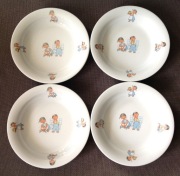 Kultowe talerze PRL | Jacek i Agatka | Porcelana WAŁBRZYCH | bajkowy motyw