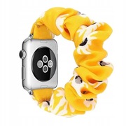 PASEK MATERIAŁOWY DO APPLE WATCH 42/44/45/49mm Żółty