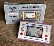 SNOOPY Game & Watch NINTENDO gra RETRO 1982 Wide Screen Peanuts tenis