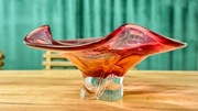 Patera szklana artystyczna Hospodka – ręcznie formowane czeskie szkło