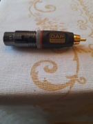 Przejściówka DAP audio XLR żeńskie na wtyk chinch !