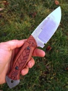 Nóż "Alfa Dziad Borowy" Ręcznie Robiony Custom Knifemaking 