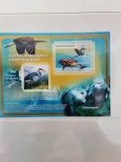 Gwinea Bissau 2008 Mi blok 642 ptak słoń morski idealna  pozycja