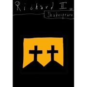 Plakat Leszek Żebrowski Richard II William Szekspir