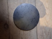 Formatka stalowa okrąg krążek fi 150mm gr. 6mm