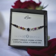  Bransoletka z kamieni naturalnych – Lew