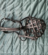 Nowy skórzany Kaganiec dla psa