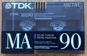Kaseta magnetofonowa TDK MA 90 METAL