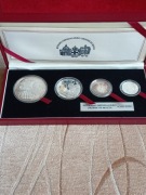 Malta, Srebro Kolekcja, 4 szt. UNC.