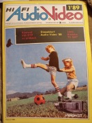 Hifi audio video postępy w elektronice styczeń 1989