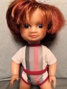 STARA LALKA Z PRL RUDOWŁOSA MAŁA 